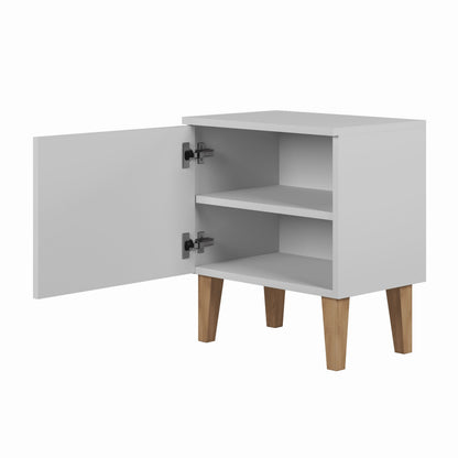Bedside Table Kubi - White