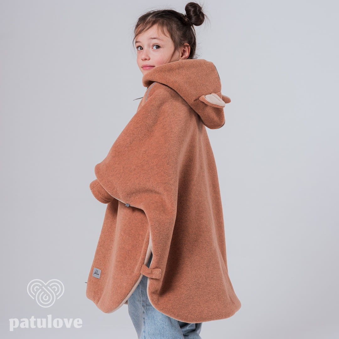 Car Poncho For Kids - Fox