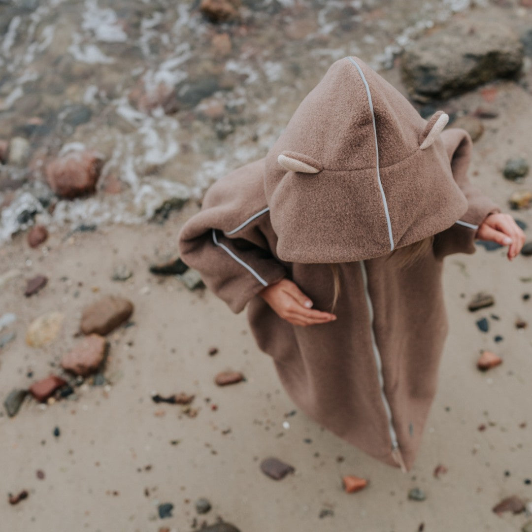 Car Poncho For Kids - Brave Bear