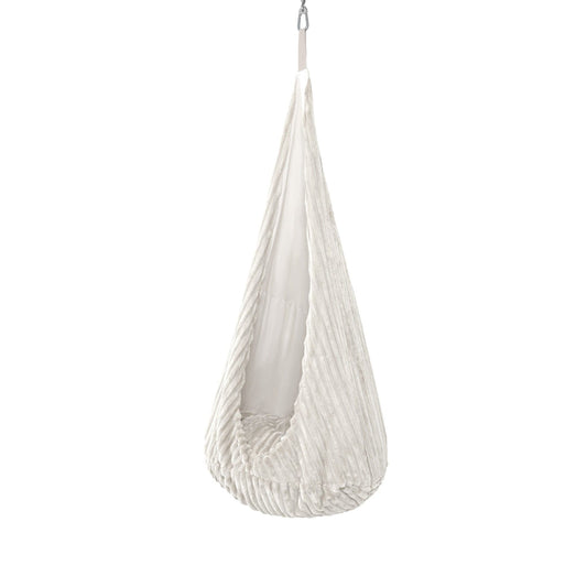 Cocoon Swing for Kids - Churros Cotton Candy White