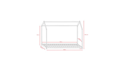 House Bed Bella - White