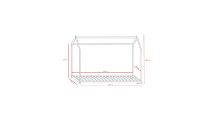 House Bed Bella - White