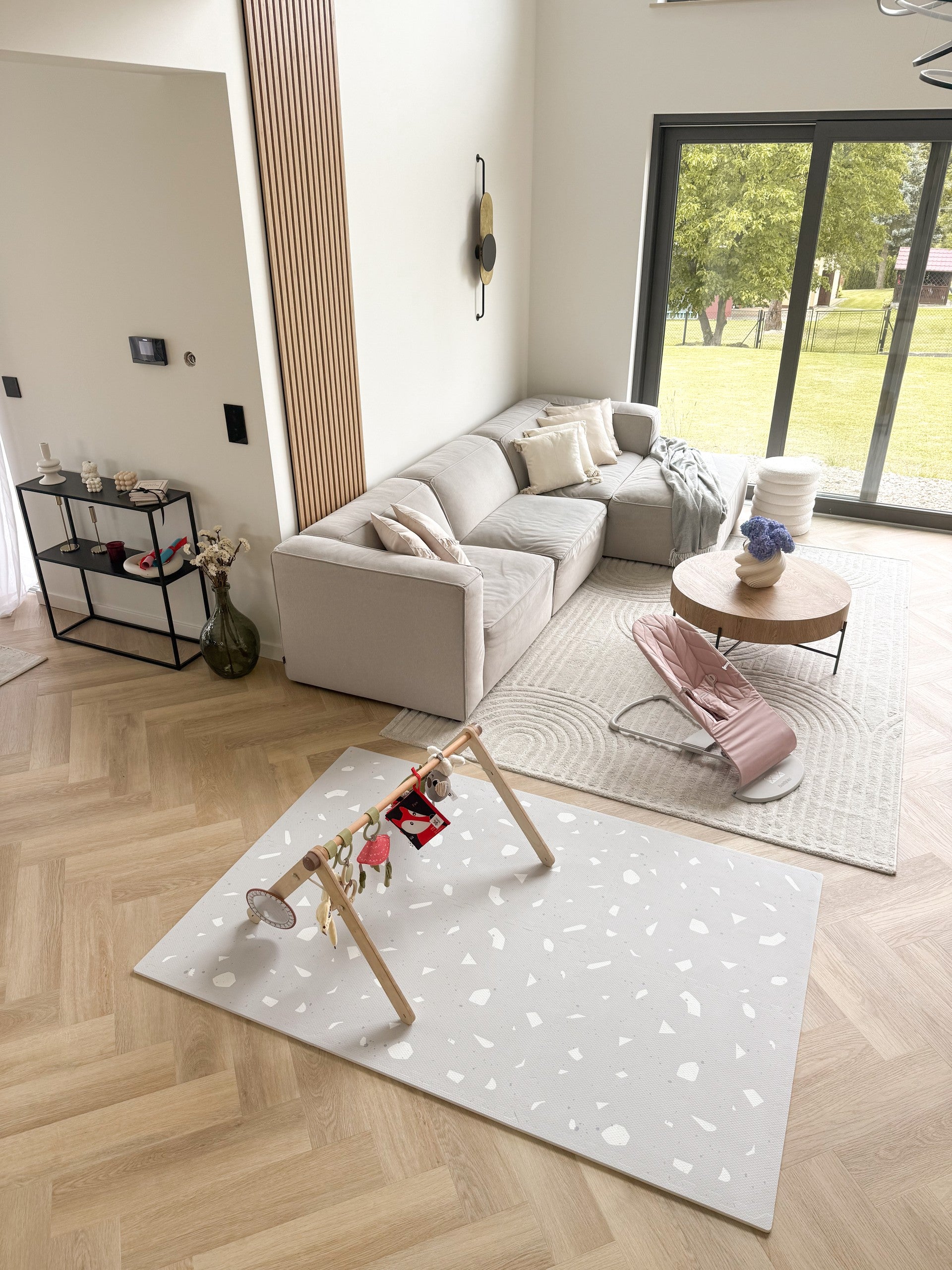 Foam Puzzle Playmat - Terrazzo Lavender
