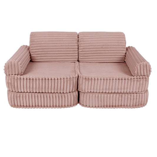 Medium Modular Sofa for Kids - Churros Pink