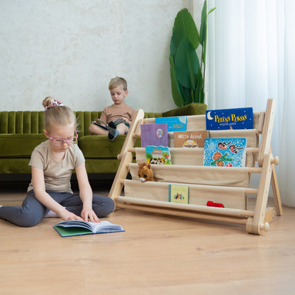 Montessori Bookshelf - Add-On for Climbing Frames